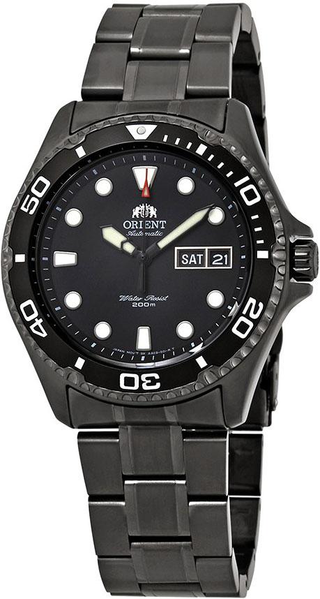 Orient FAA02003B9 Takvimli 42 mm Siyah Çelik Kordon Analog Kol Saati
