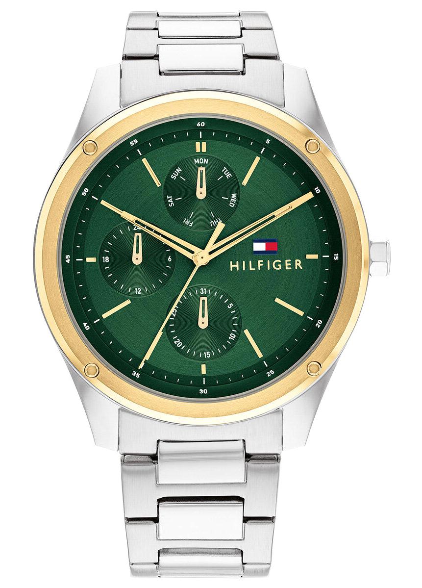 Tommy Hilfiger TH1710537 Takvimli 44 mm Çelik Kordon Analog Erkek Kol Saati