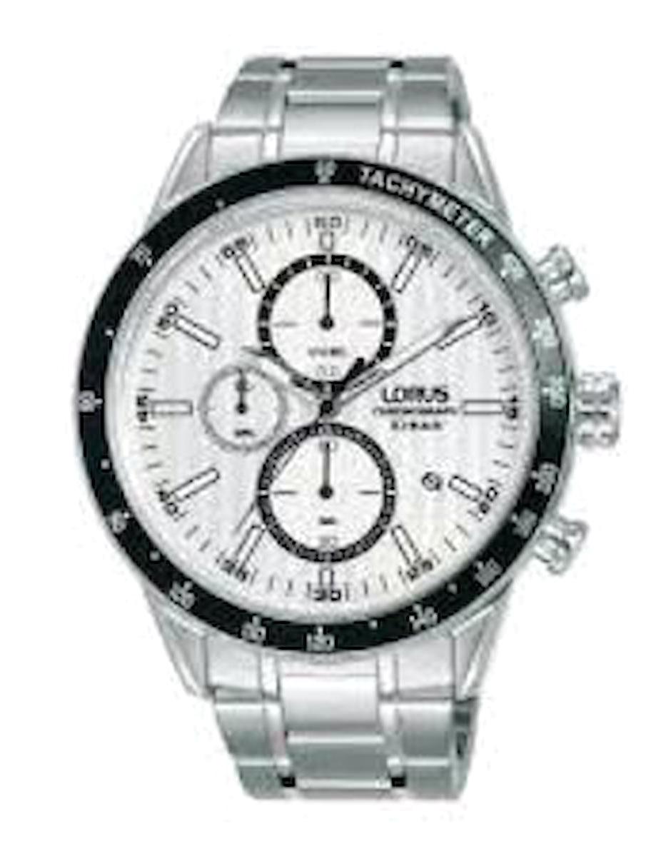 Lorus RM331GX9 Takvimli 44 mm Çelik Kordon Analog Erkek Kol Saati