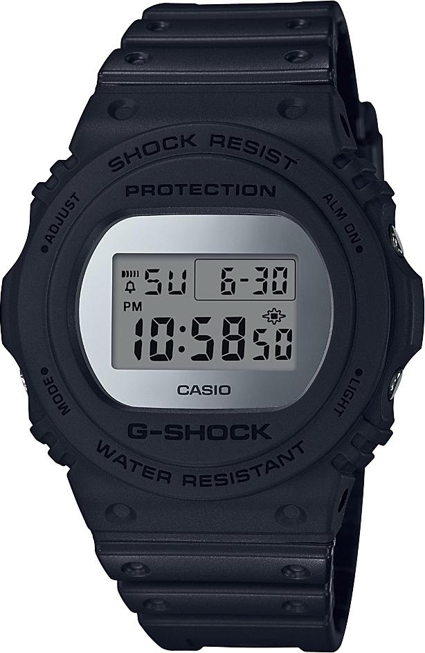 Casio DW-5700BBMA-1DR Takvimli 42 mm Siyah Silikon Kordon Dijital Erkek Kol Saati