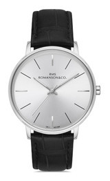 Romanson RMS.1.AG1394.01 Siyah Deri Kordon Analog Erkek Kol Saati