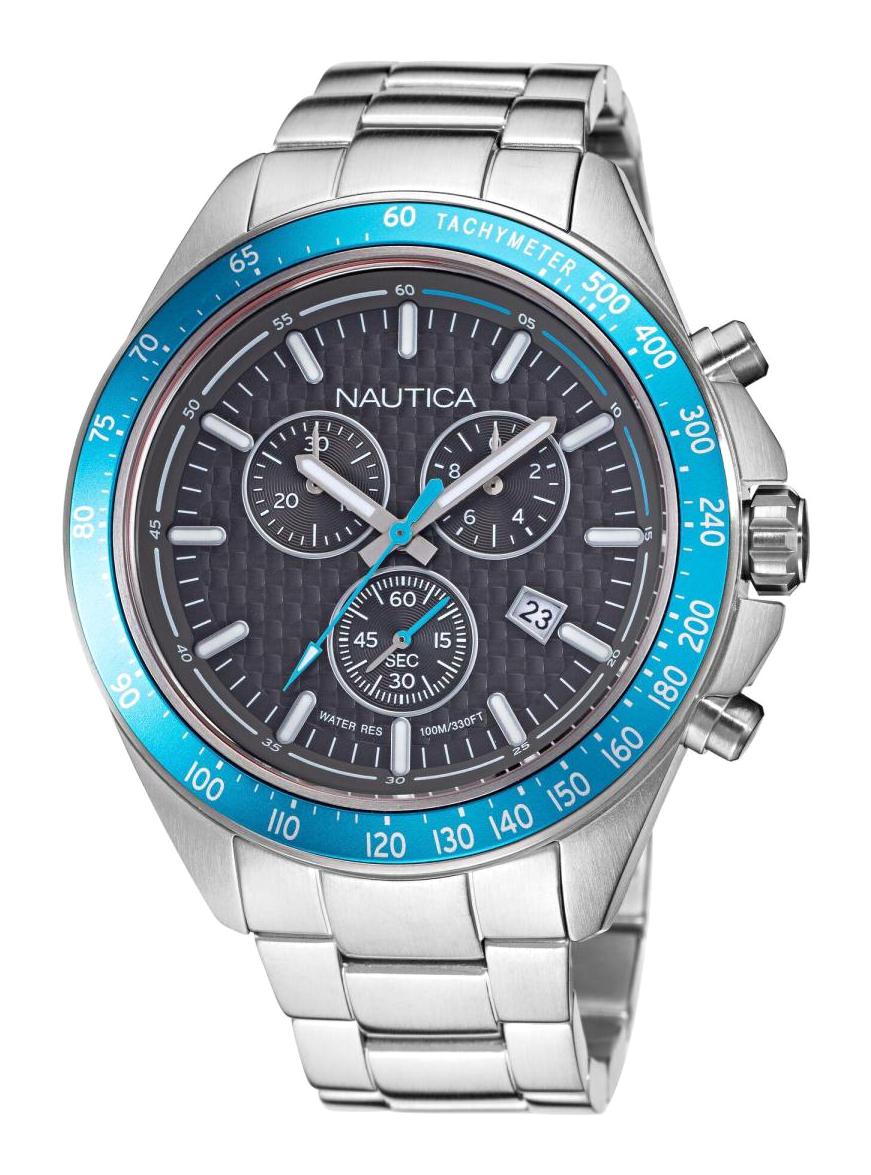 Nautica NAPOBF119 Takvimli 46-50 mm Çelik Kordon Analog Erkek Kol Saati