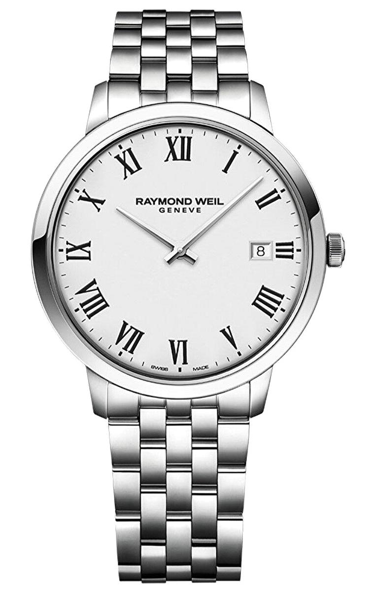 Raymond Weil RW5585ST00300 Takvimli 42 mm Çelik Kordon Analog Erkek Kol Saati