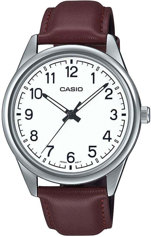 Casio MTP-V005L-7B4UDF 40 mm Kahverengi Deri Kordon Analog Erkek Kol Saati