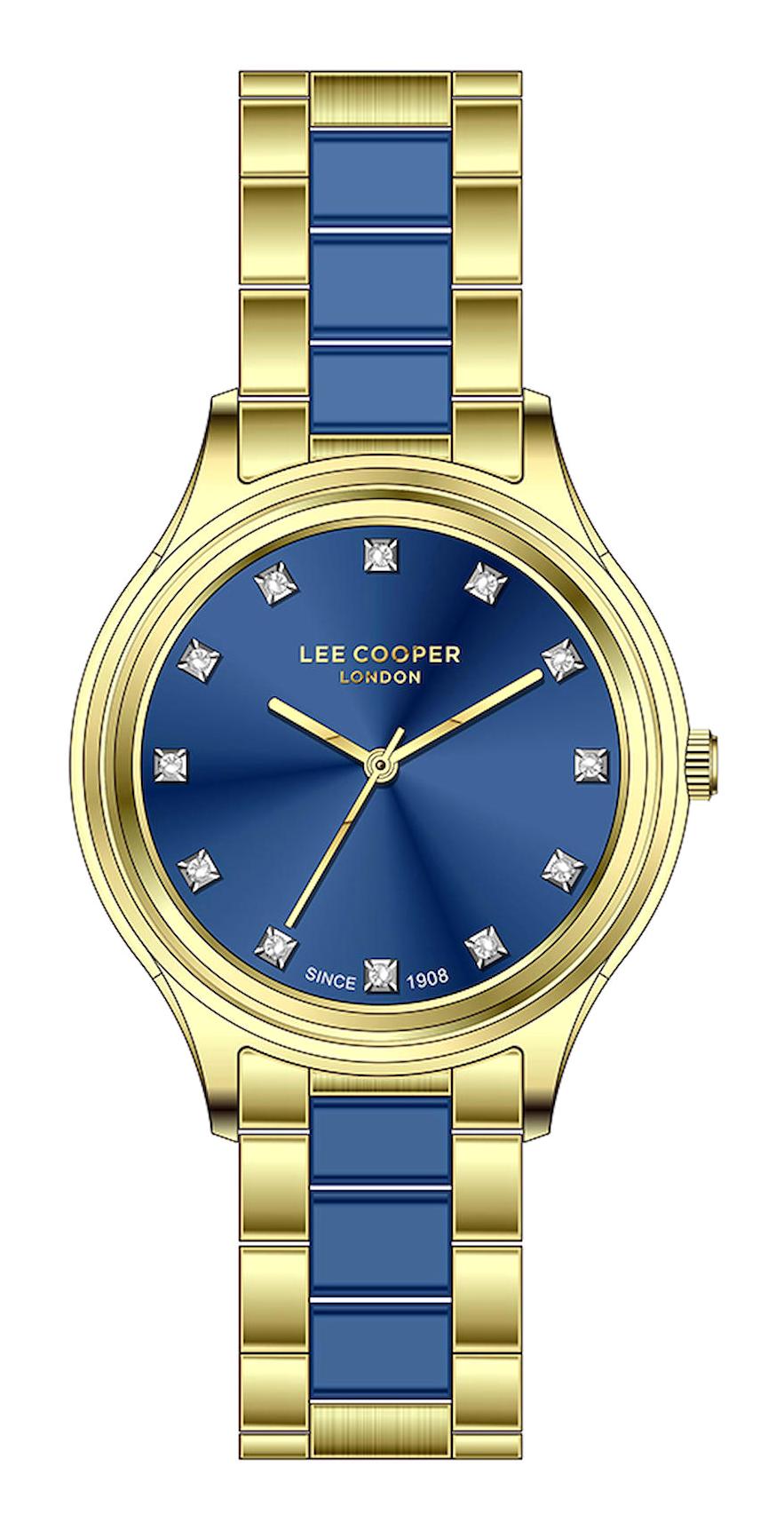 Lee Cooper LC07874.190 Plastik Kordon Analog Kadın Kol Saati