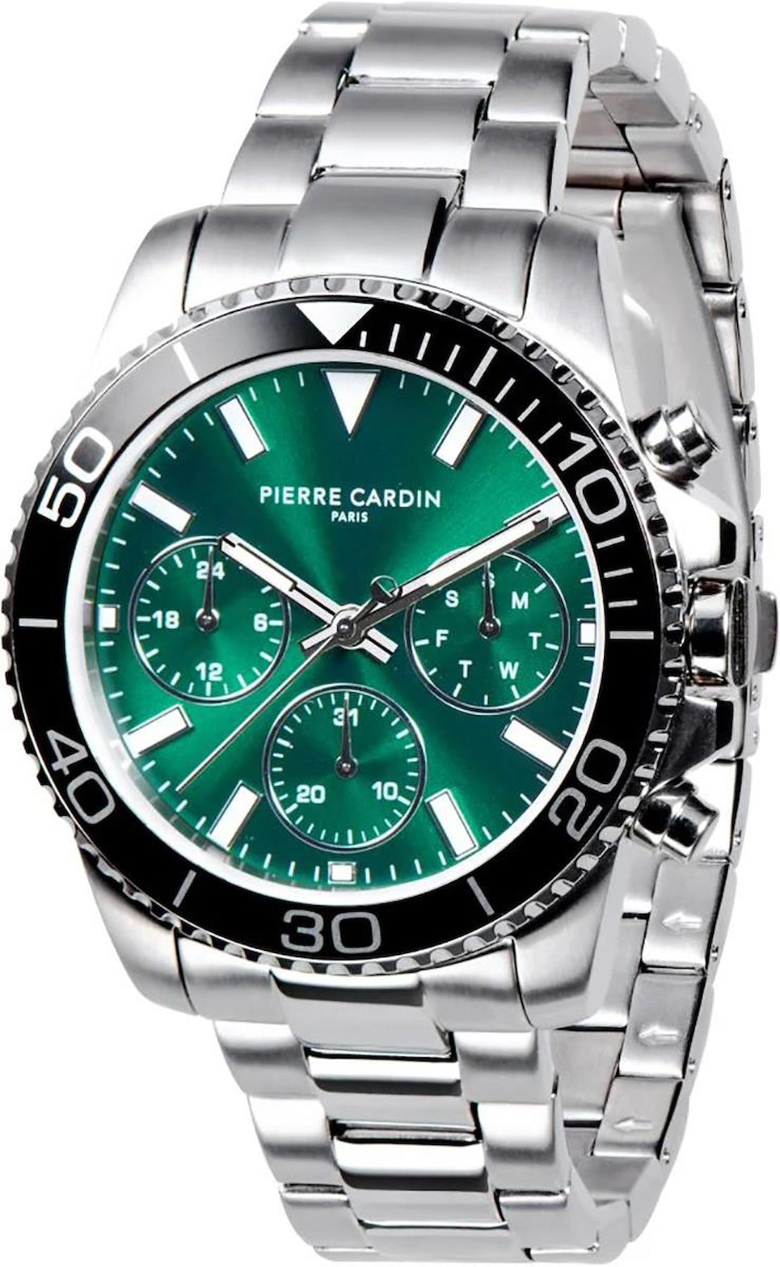 Pierre Cardin CNI.0005 Takvimli 40 mm Çelik Kordon Analog Erkek Kol Saati