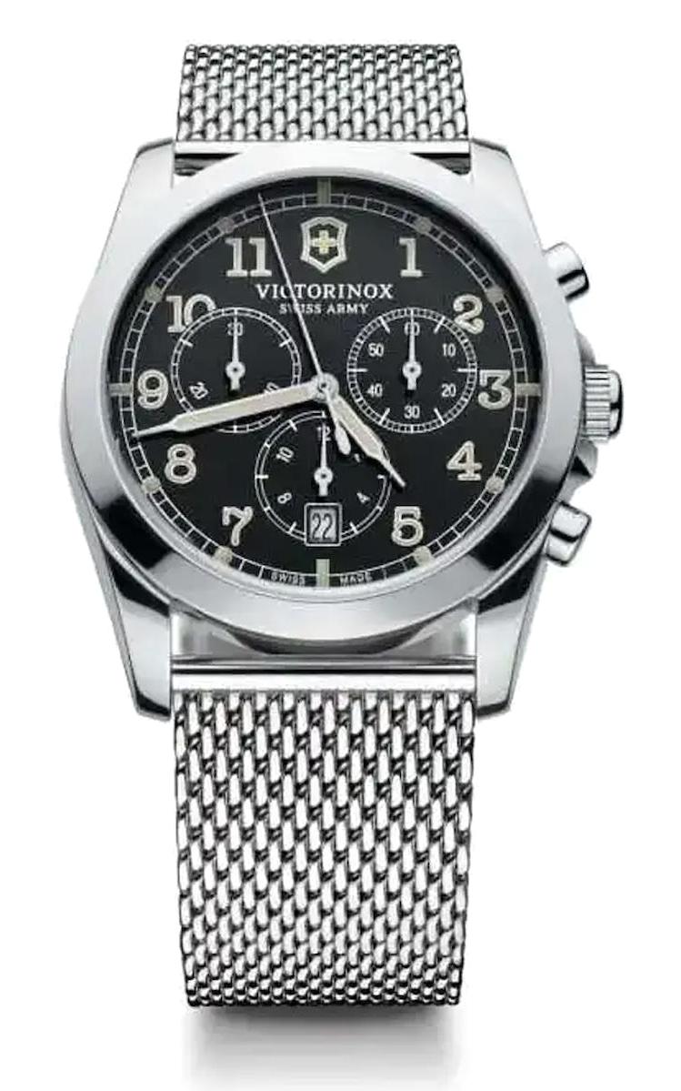 Victorinox Swiss Army 241589 Pusulalı Takvimli 40 mm Çelik Kordon Analog Kol Saati