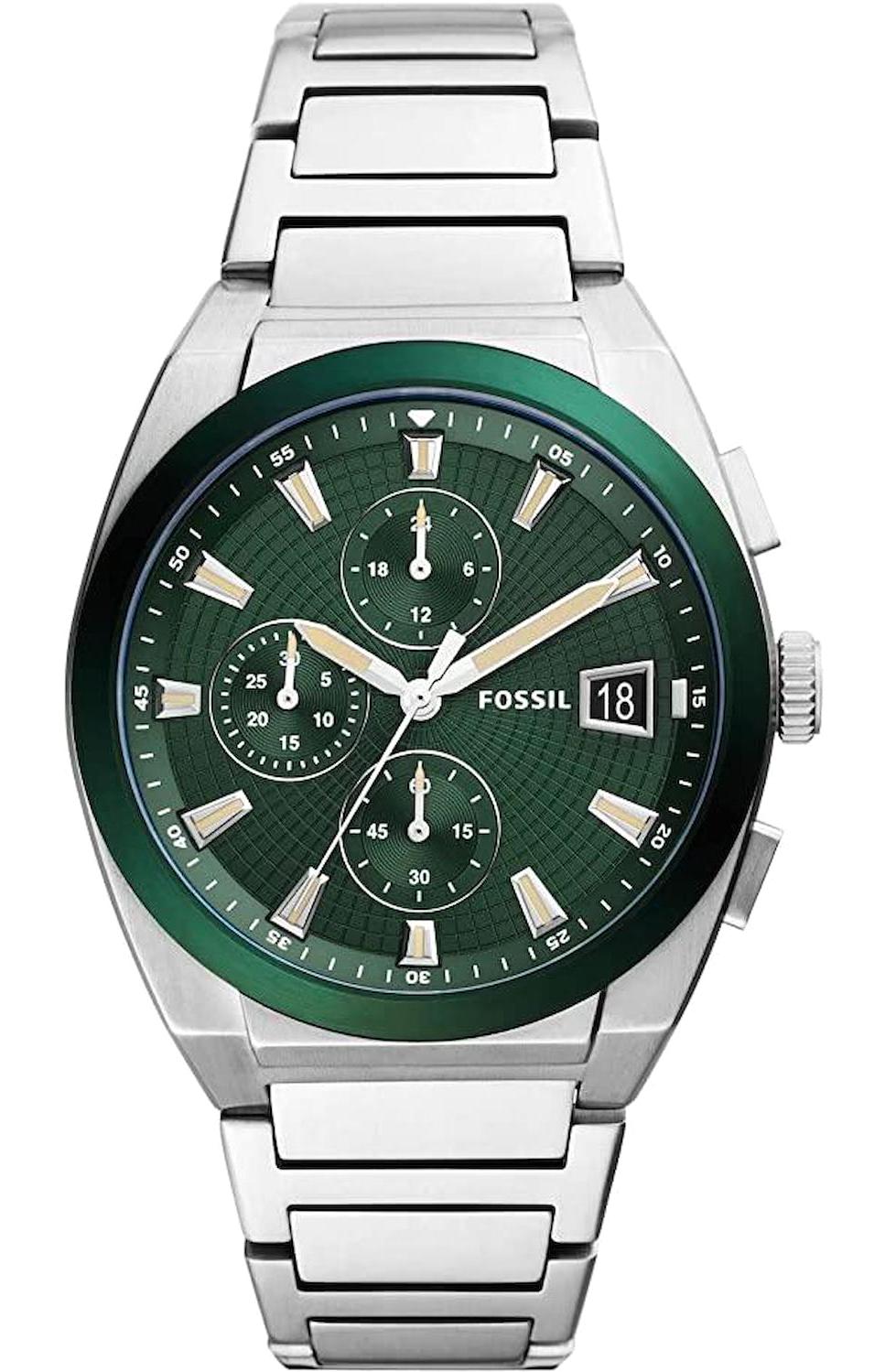 Fossil FFS5964 Takvimli 41-45 mm Çelik Kordon Analog Erkek Kol Saati