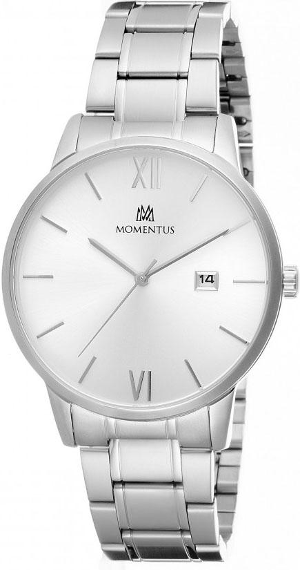 Momentus KC253S-02SS Takvimli 41 mm Metal Kordon Analog Kol Saati