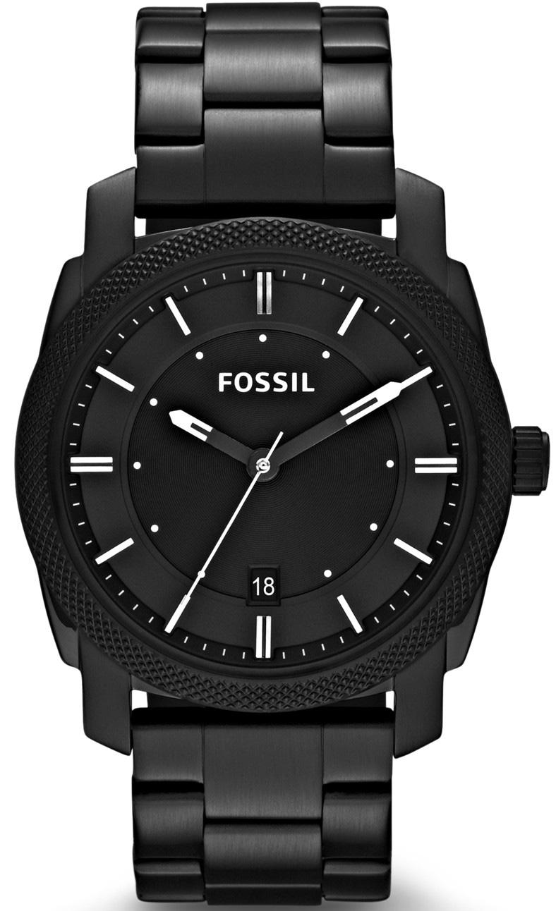 Fossil FFS4775 Takvimli 42 mm Siyah Çelik Kordon Analog Erkek Kol Saati