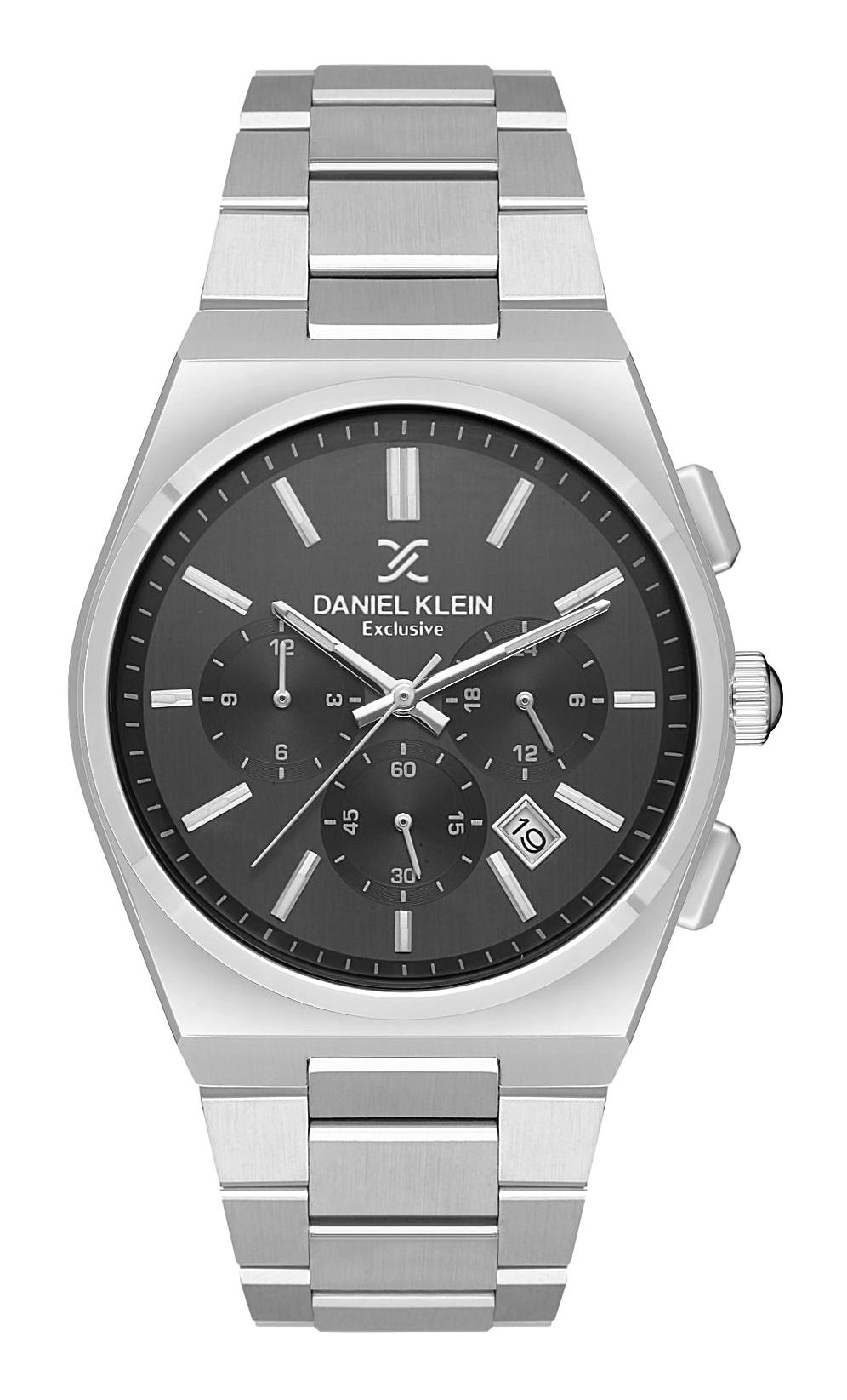 Daniel Klein DKE.1.10527.6 Takvimli 44 mm Metal Kordon Analog Erkek Kol Saati