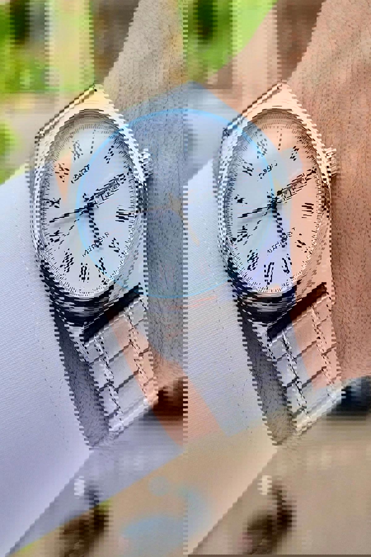 Casio CSISTE15 Takvimli 45 mm Çelik Kordon Analog Erkek Kol Saati