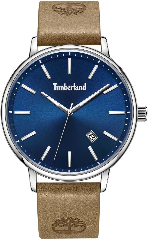 Timberland TDWGB2182802 Takvimli 44 mm Bej Deri Kordon Analog Kol Saati