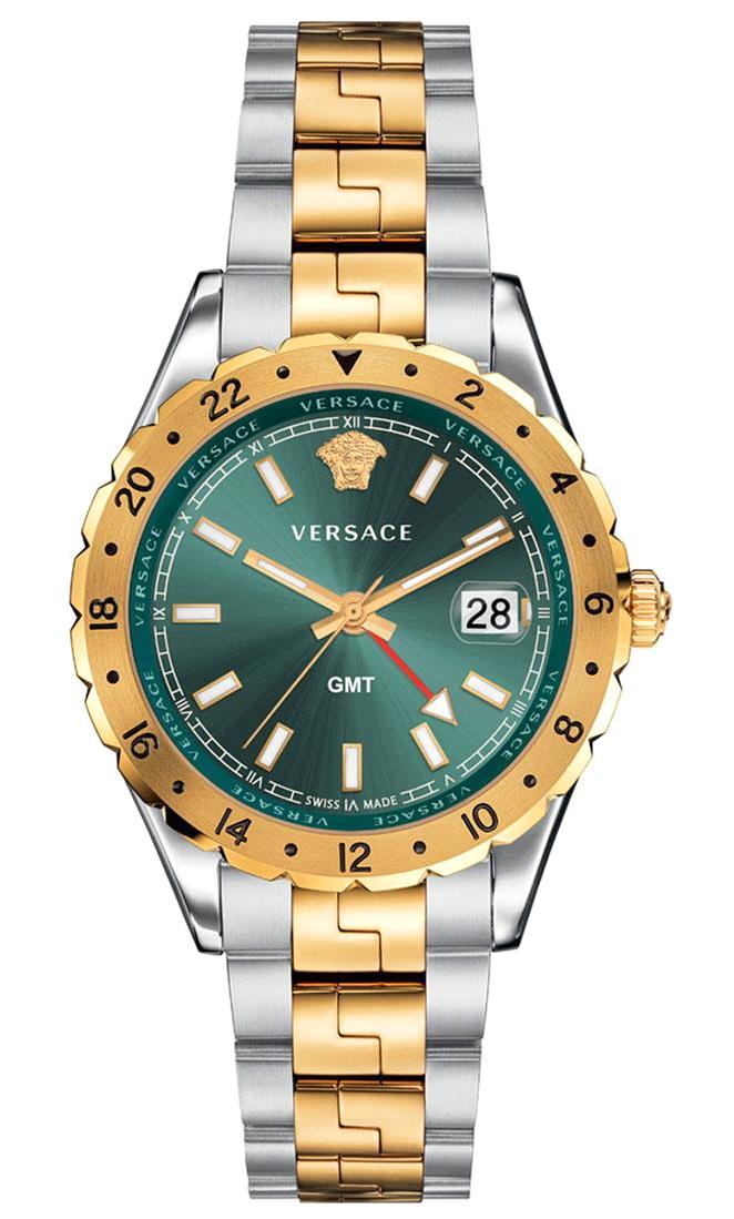 Versace VRSCV11050016 Takvimli 42 mm Altın-Çelik Kordon Analog Erkek Kol Saati