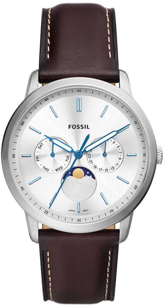 Fossil FFS5905 Takvimli 42 mm Kahverengi Deri Kordon Analog Erkek Kol Saati