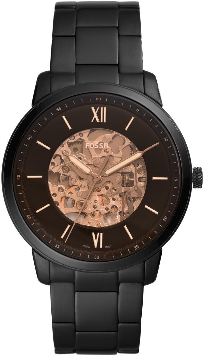 Fossil FME3183 44 mm Siyah Çelik Kordon Analog Erkek Kol Saati