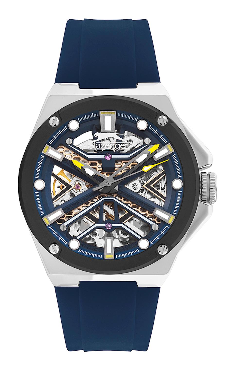 Slazenger SL.09.2265.1.04 44 mm Lacivert Plastik Kordon Analog Erkek Kol Saati