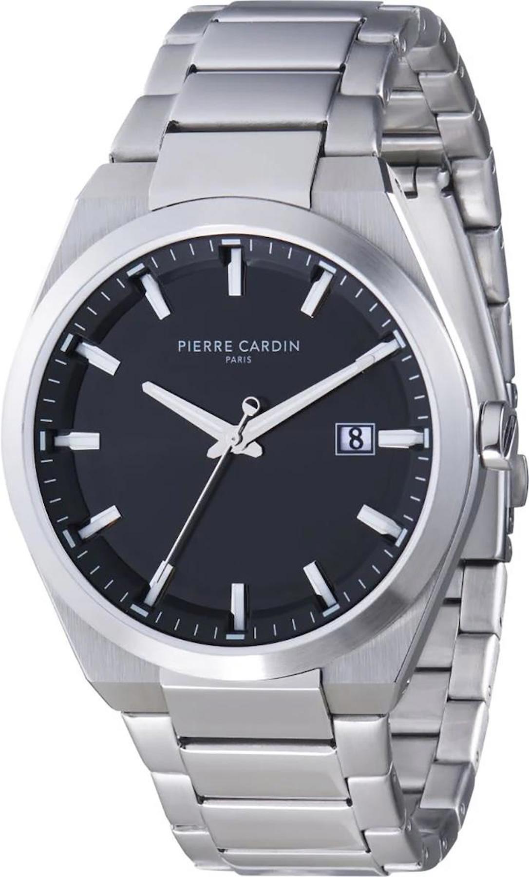Pierre Cardin CML.0017 Takvimli Çelik Kordon Analog Erkek Kol Saati