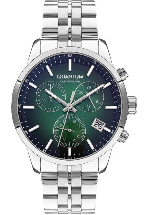 Quantum PWG1008.370 Takvimli 45 mm Çelik Kordon Analog Erkek Kol Saati