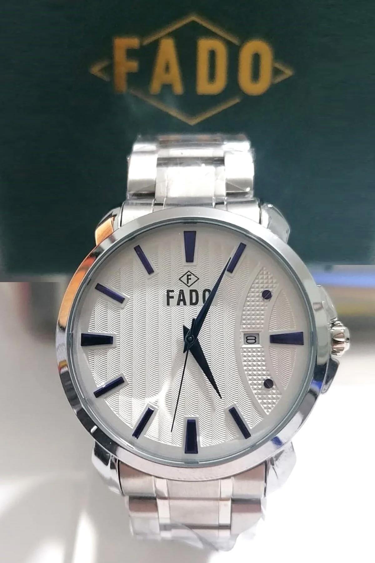 Q&Q RH 0071 Takvimli Metal Kordon Analog Kol Saati