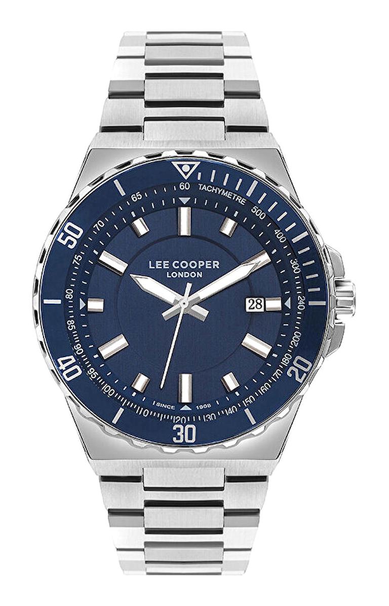 Lee Cooper LC07622.390 Takvimli 43 mm Metal Kordon Analog Erkek Kol Saati