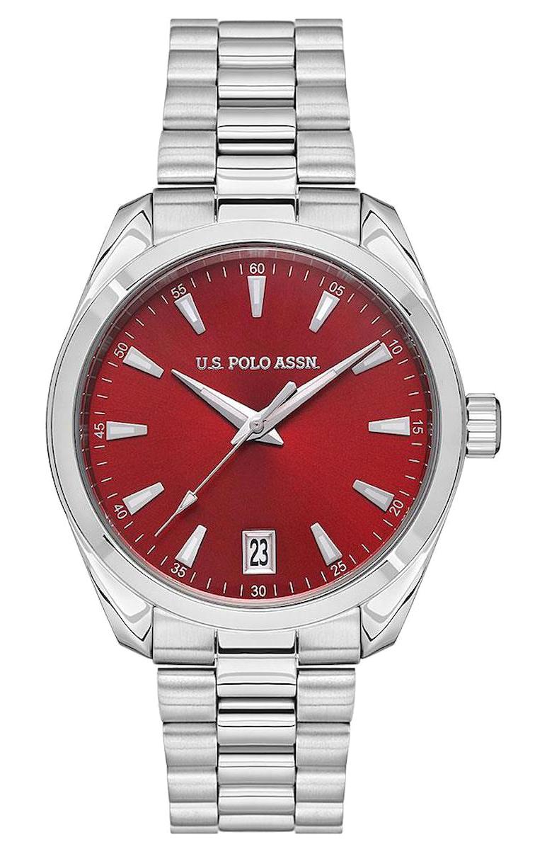 U.S. Polo Assn USPA1095-07 Takvimli 41 mm Çelik Kordon Analog Kol Saati