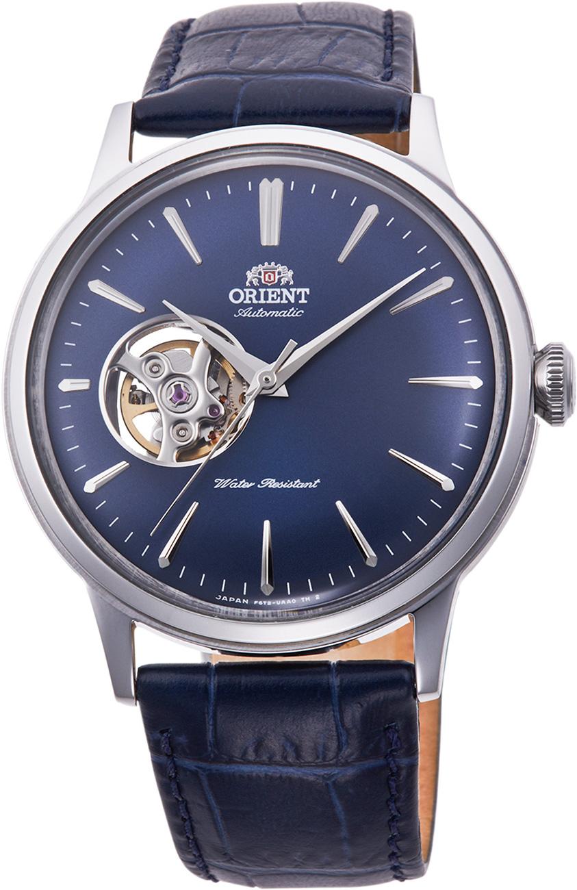 Orient RA-AG0005L10B 41 mm Lacivert Deri Kordon Analog Kol Saati