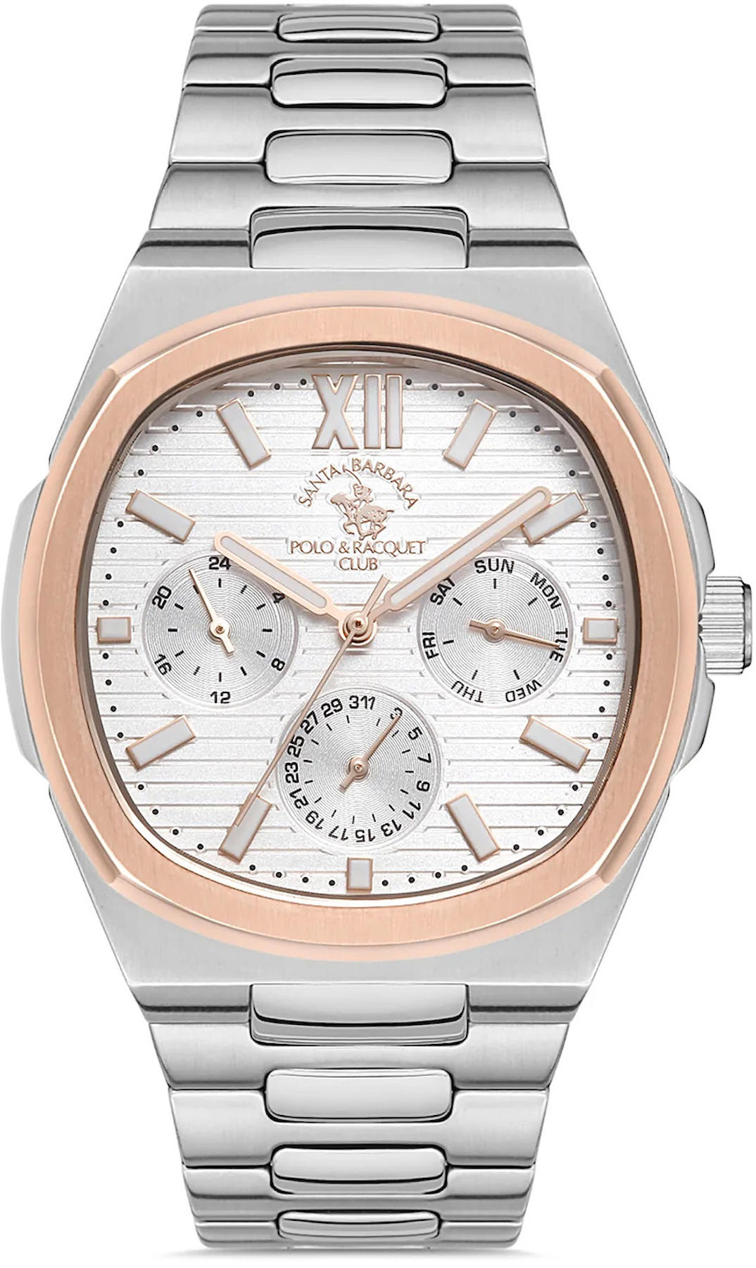 Sergio Tacchini ST.1.10233.2 Takvimli 44 mm Çelik Kordon Analog Kol Saati