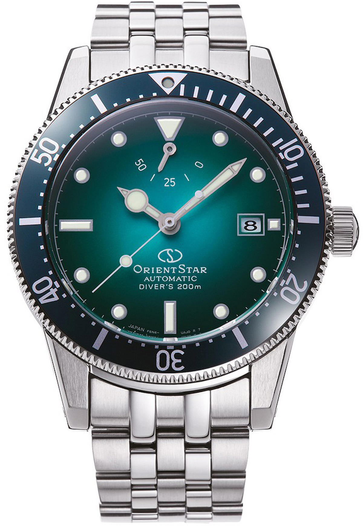 Orient RE-AU0602E00B Takvimli 41 mm Çelik Kordon Analog Kol Saati