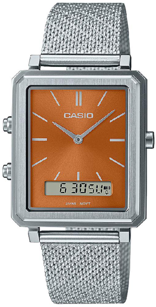 Casio MTP-B205M-5E Takvimli 30 mm Çelik Kordon Analog Kol Saati
