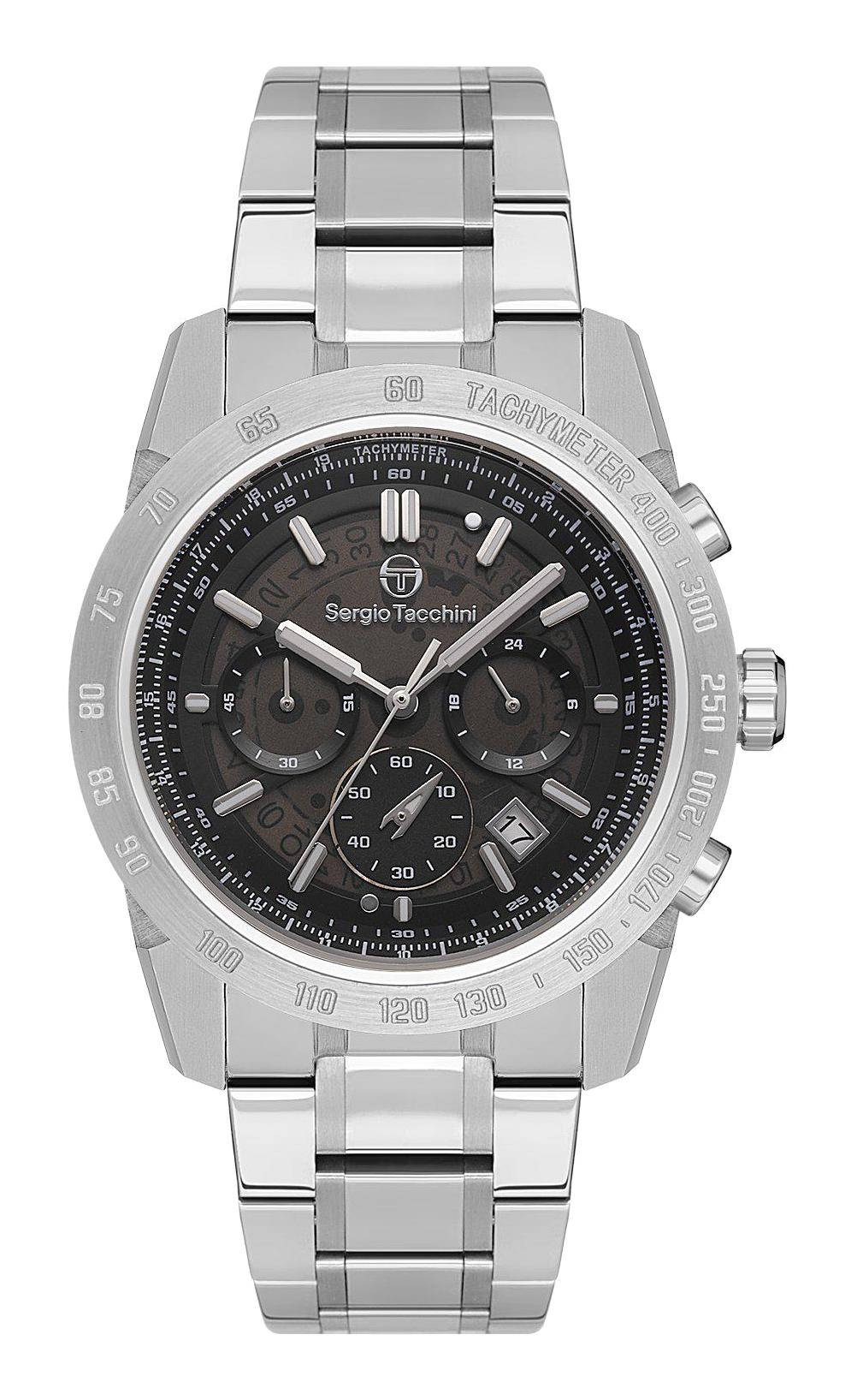 Sergio Tacchini ST.1.10434.1 Takvimli 44 mm Çelik Kordon Analog Erkek Kol Saati