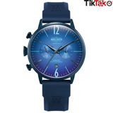 Welder Watch WWRC513 Pusulalı Takvimli 45 mm Lacivert Silikon Kordon Analog Erkek Kol Saati