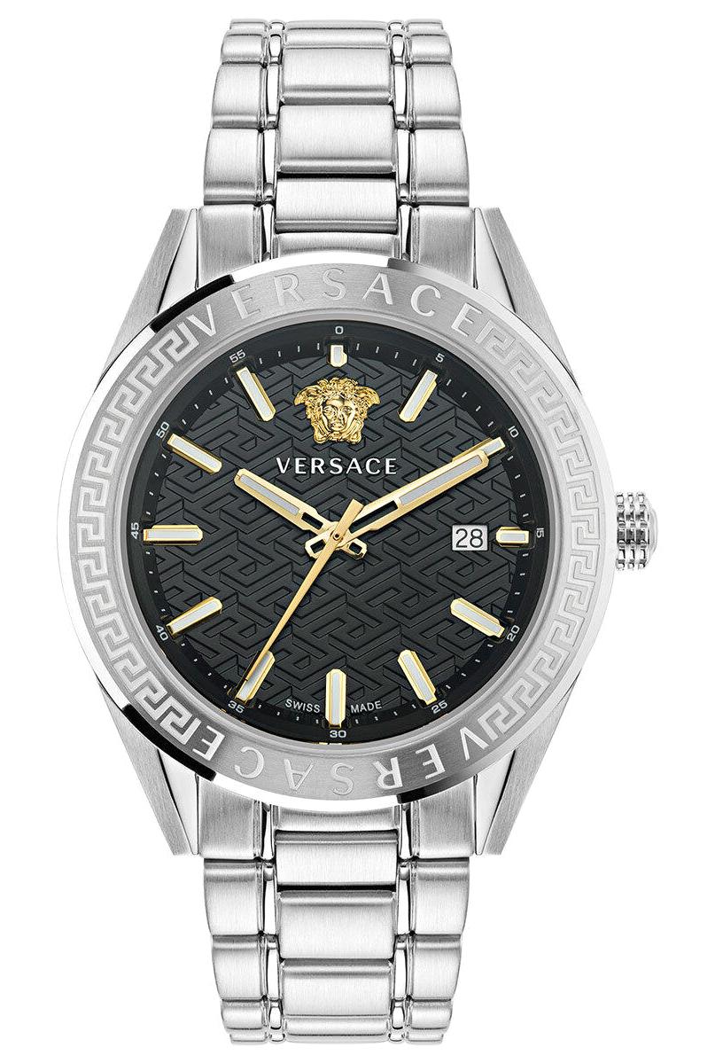 Versace VRSCVE6A00323 Takvimli 42 mm Çelik Kordon Analog Erkek Kol Saati