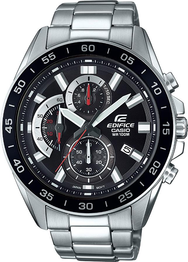 Casio EFV-550D-1AVUDF Takvimli 47 mm Çelik Kordon Analog Erkek Kol Saati