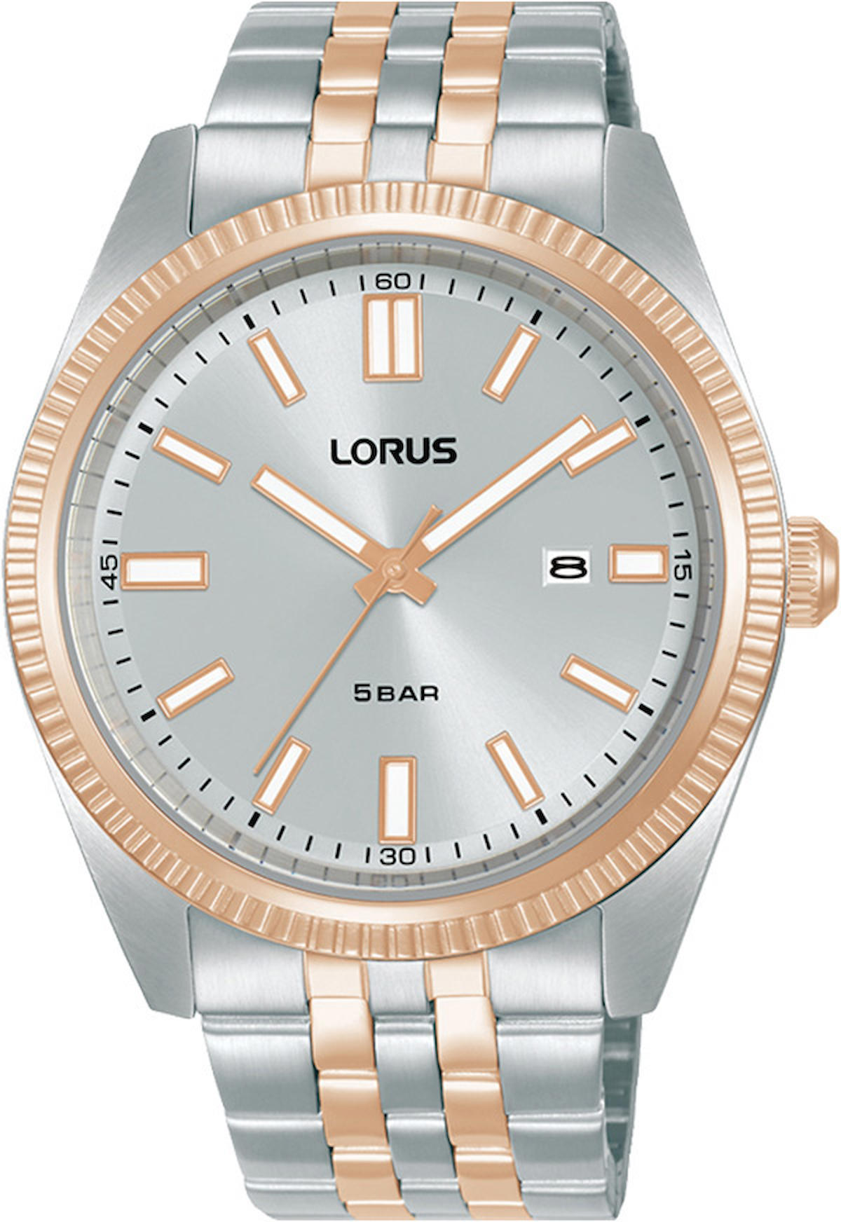 Lorus RH974QX9 Takvimli 42 mm Çelik Kordon Analog Erkek Kol Saati