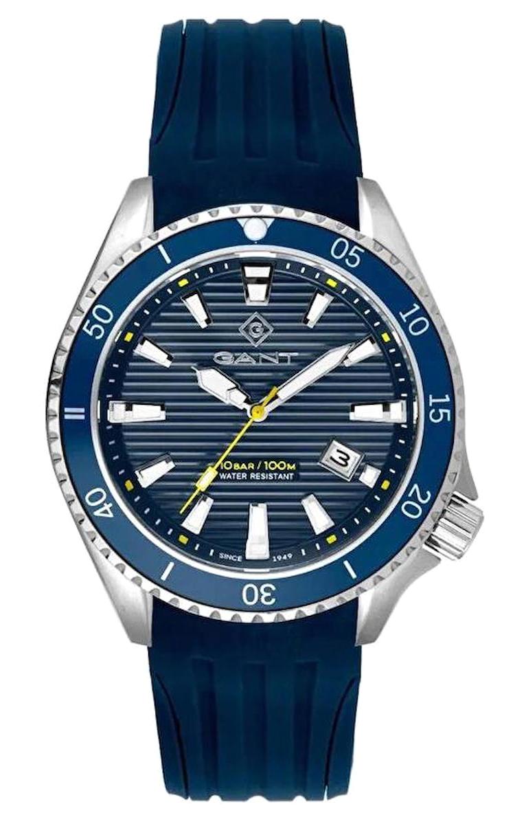 Gant G174008 Takvimli 41-45 mm Lacivert Silikon Kordon Analog Erkek Kol Saati