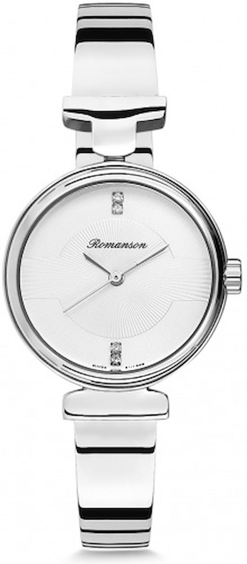 Romanson RM6A05LLWWASR1 36 mm Çelik Kordon Analog Kol Saati
