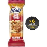 Eti Lifalif Bar Kuruyemişli Çikolata 35 gr 6 Adet