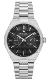 Wesse WWG209604 Pusulalı Takvimli 42 mm Metal Kordon Analog Erkek Kol Saati