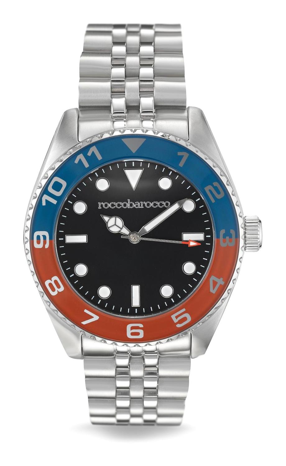 Rocco Barocco RB.4886M-03M 40 mm Çelik Kordon Analog Erkek Kol Saati