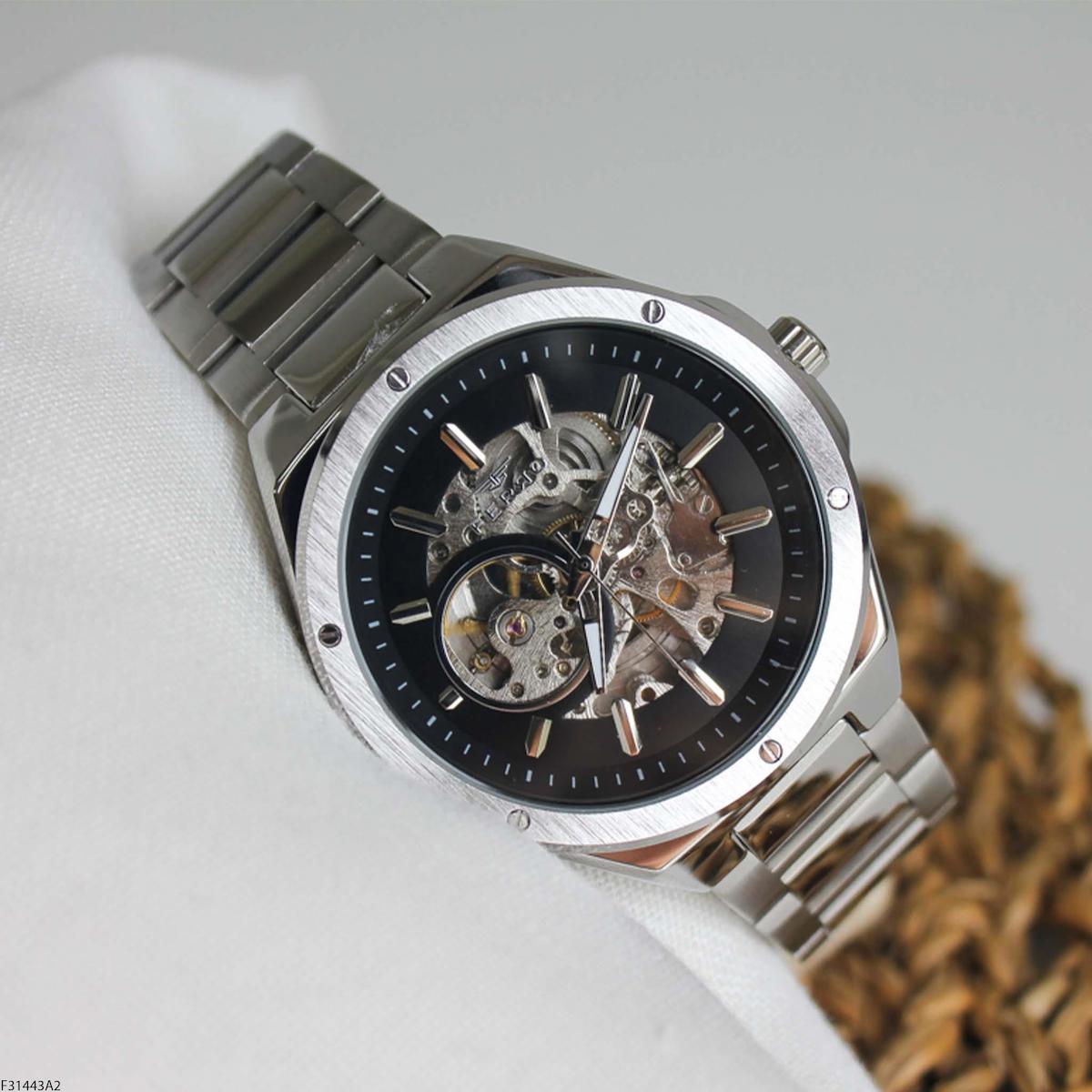 Ferro F31443A2 45 mm Çelik Kordon Analog Erkek Kol Saati