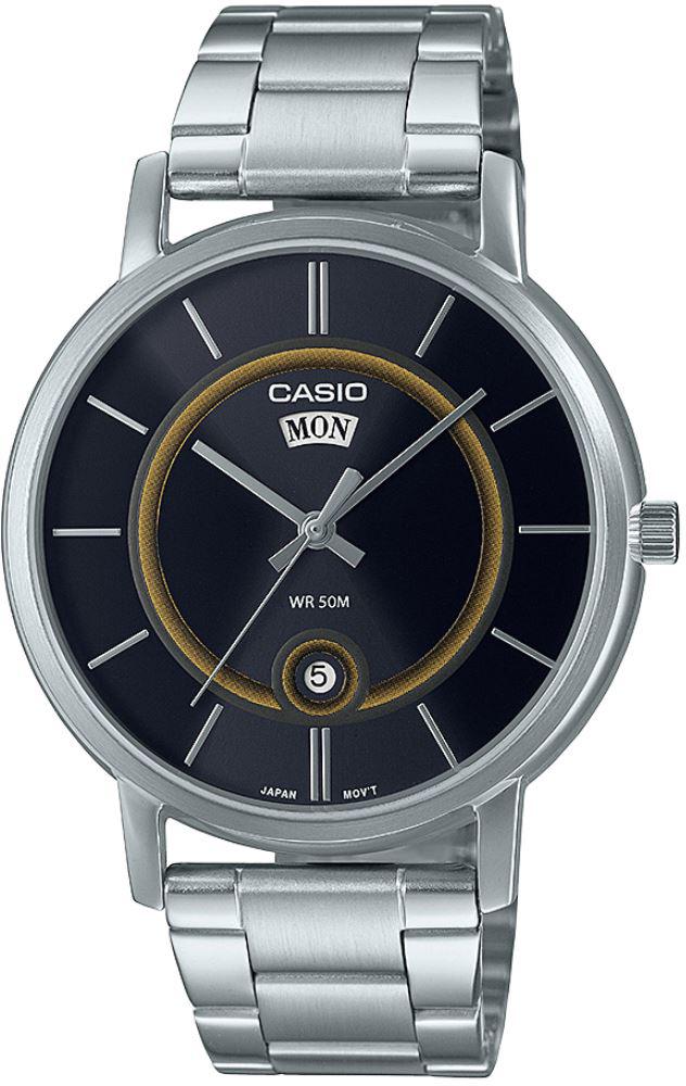 Casio MTP-B120D-1A Takvimli 41 mm Çelik Kordon Analog Kol Saati