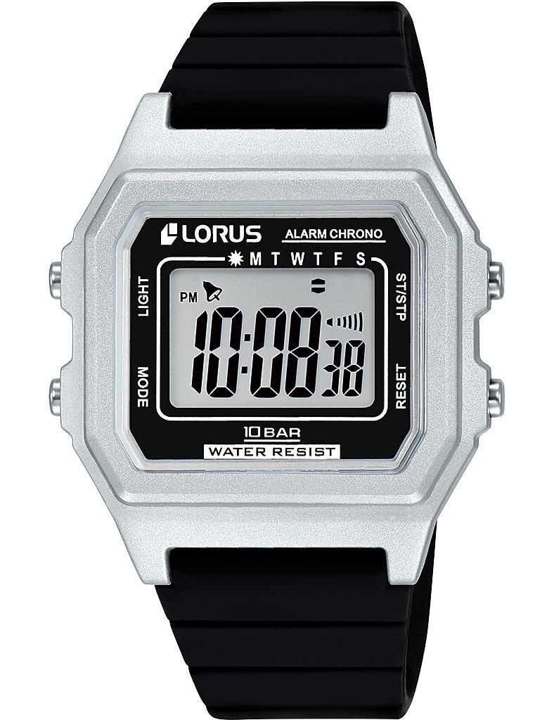 Lorus R2311NX9 Takvimli 44 mm Siyah Plastik Kordon Analog Erkek Kol Saati