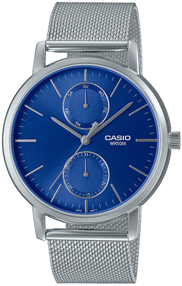 Casio MTP-B310M-2A Takvimli 41 mm Çelik Kordon Analog Kol Saati