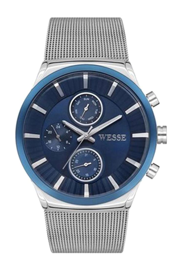 Wesse WWG205401 Pusulalı Takvimli 42 mm Çelik Kordon Analog Erkek Kol Saati