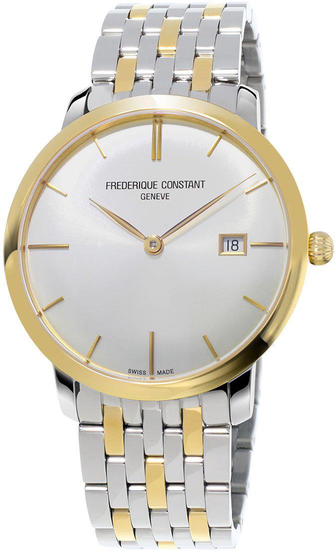 Frederique Constant FC306V4S3B2 Takvimli 40 mm Altın-Çelik Kordon Analog Kol Saati
