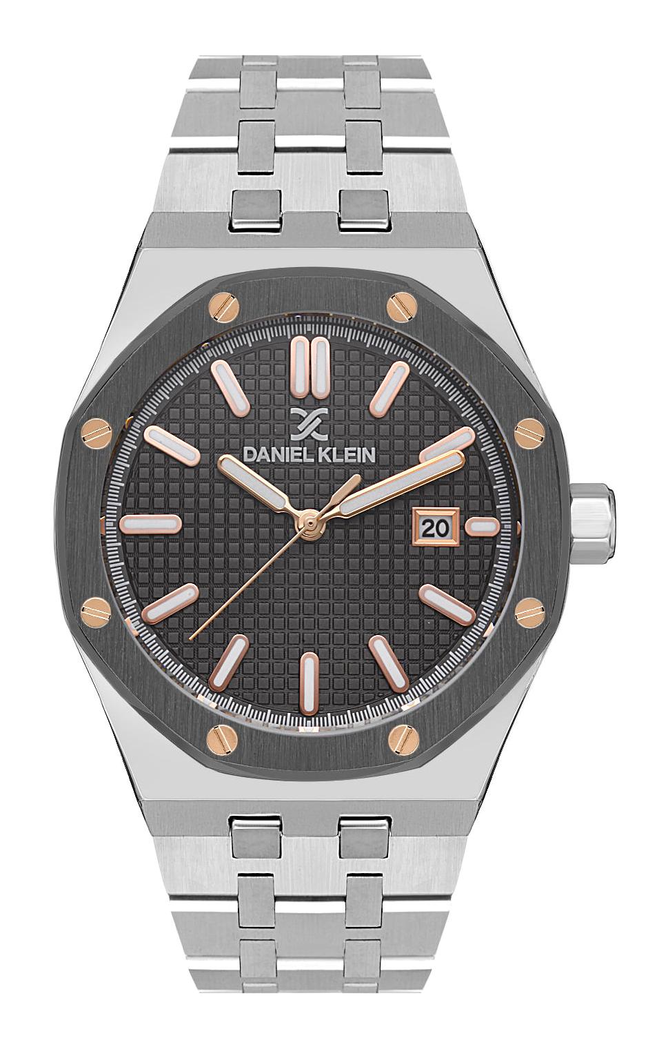 Daniel Klein DKE.1.10538.5 Takvimli 44 mm Metal Kordon Analog Erkek Kol Saati