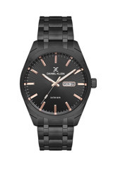 Daniel Klein DKF.2301.06 Takvimli 43 mm Siyah Çelik Kordon Analog Erkek Kol Saati