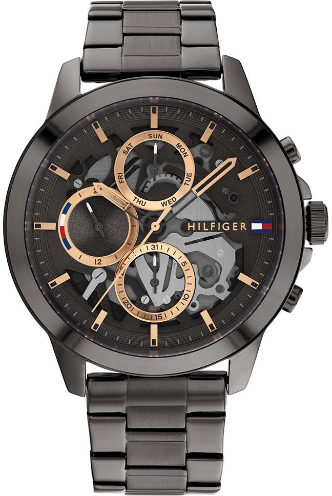 Tommy Hilfiger TH1710479 Takvimli 45 mm Çelik Kordon Analog Erkek Kol Saati
