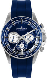 Jacques Lemans LİVERPOOL 1-2127B Takvimli 40 mm Lacivert Çelik Kordon Analog Erkek Kol Saati